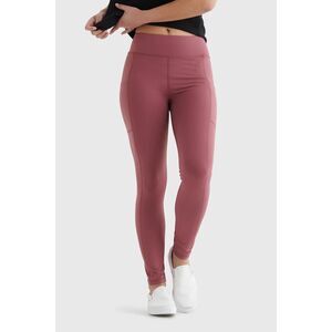 Lucky Brand Dynamic Legging Small Crushed Berry Pink Side Pockets Athleisure Gym